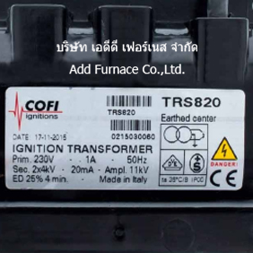 COFI ignitions TRE820 IGNITION TRANSFORMER